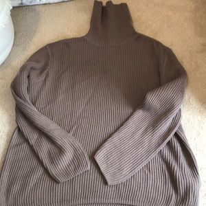 Rubbed turtleneck